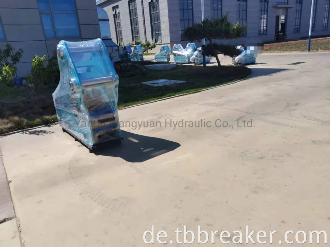 Hergestellt in China gute Qualität 1,2T bis 80T Hydraulik -Rock Breaker Hydraulic Hammer